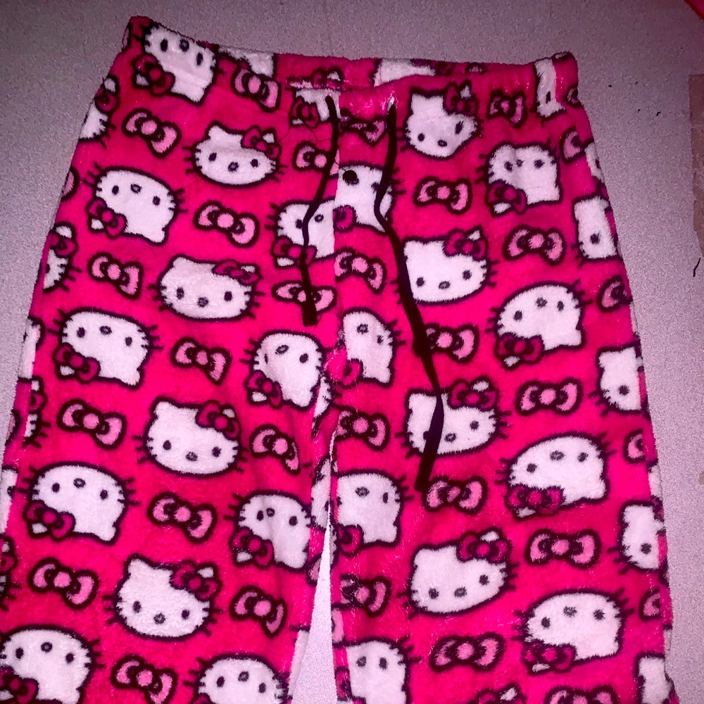 Hello kitty by Sanrio pajama pants size s/ch 100% polyester